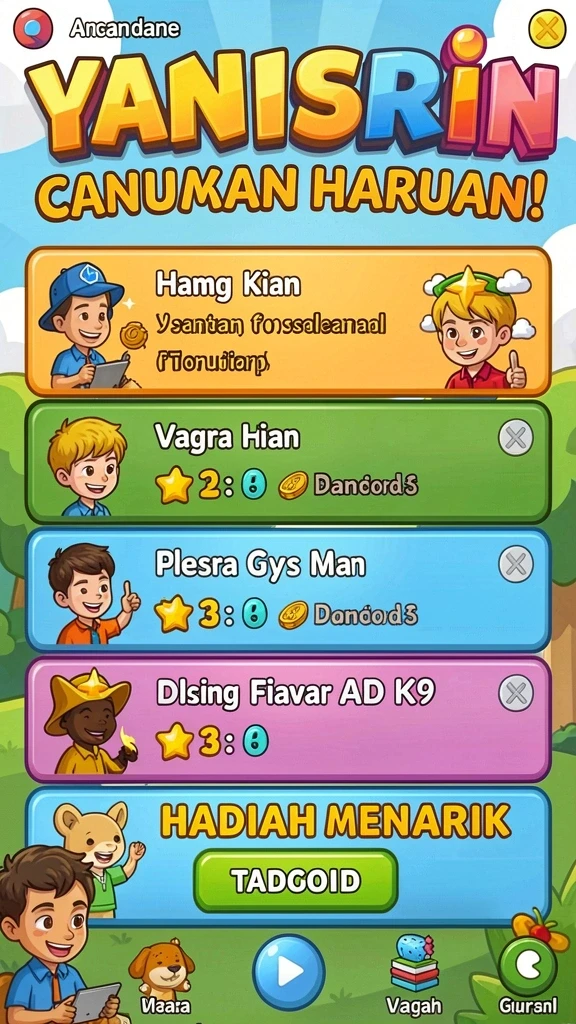 5zk - Screenshoot pertama menampilkan karakter utama dalam aksi.