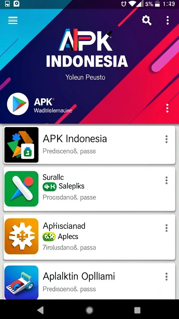 bigcor78 - Tampilan antarmuka yang sederhana dan mudah dinavigasi.