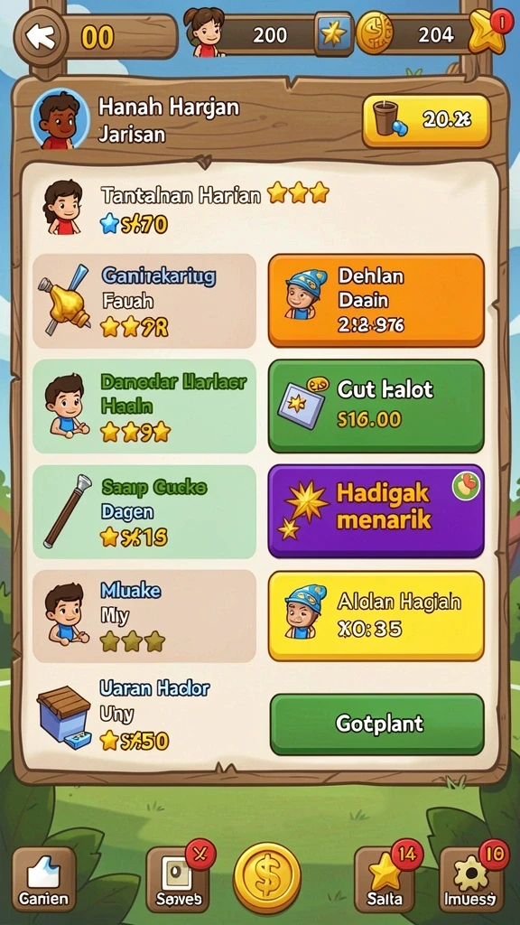 bima11 - Tampilan awal BIMA11 yang menarik dan intuitif.