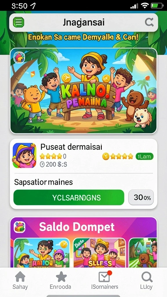 evip3 - Karakter-karakter unik dalam game.