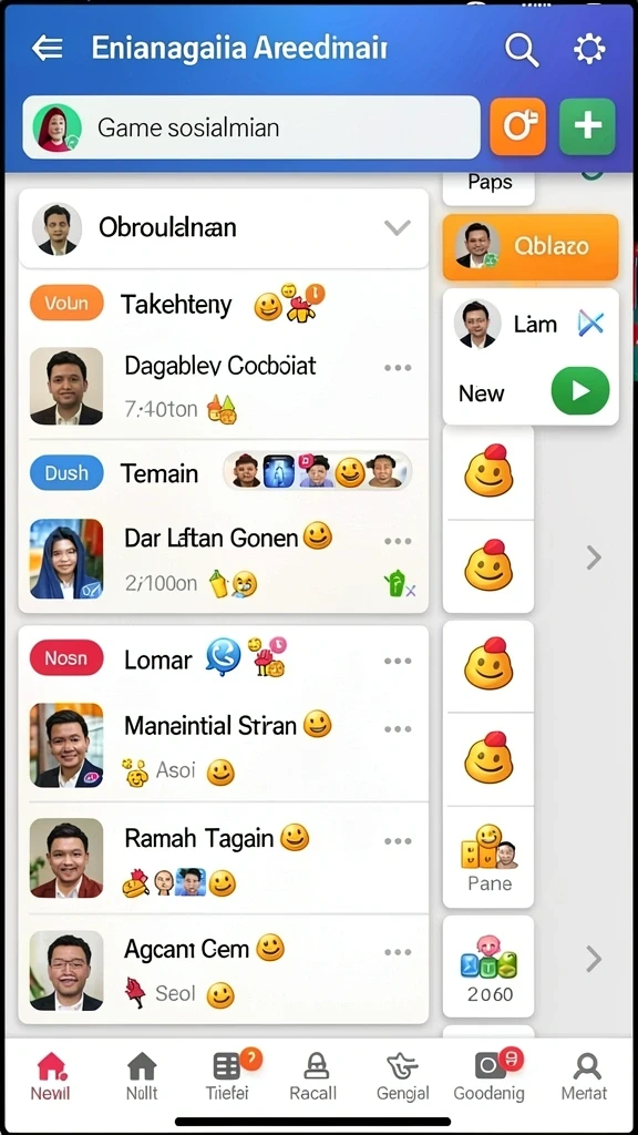 filter303 - Tampilan awal yang menarik dan intuitif.