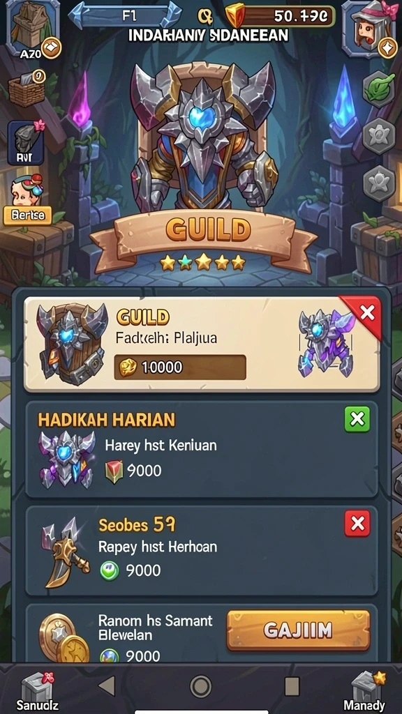 filter303 - Ragam karakter dan skin untuk dipilih.