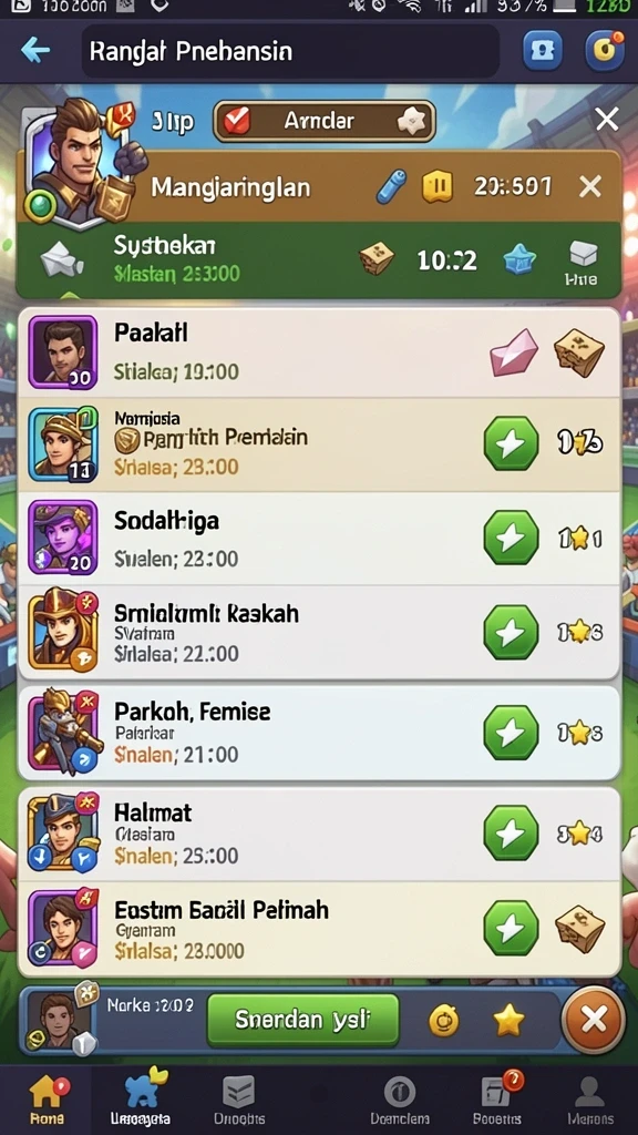 hokage77 - Screenshoot dari momen pertempuran yang mendebarkan.