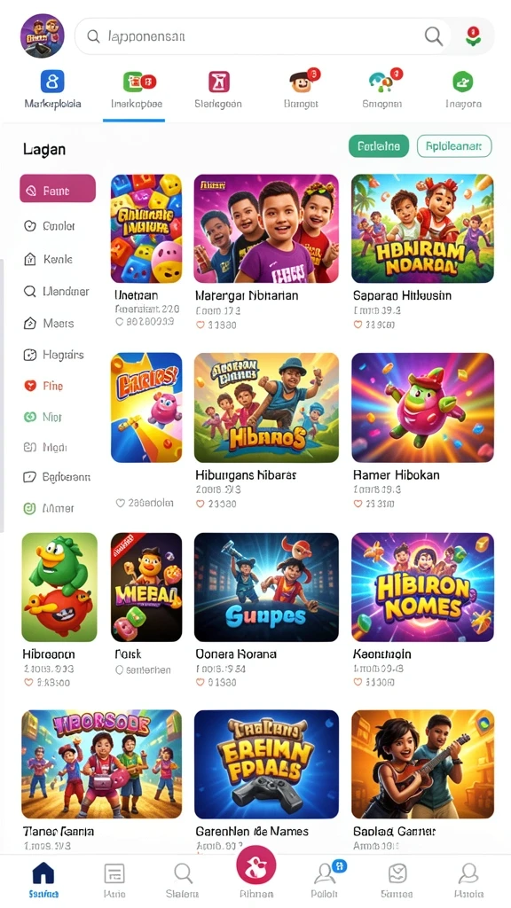 indoslot303 - Screenshot memperlihatkan berbagai pilihan permainan slot yang tersedia.