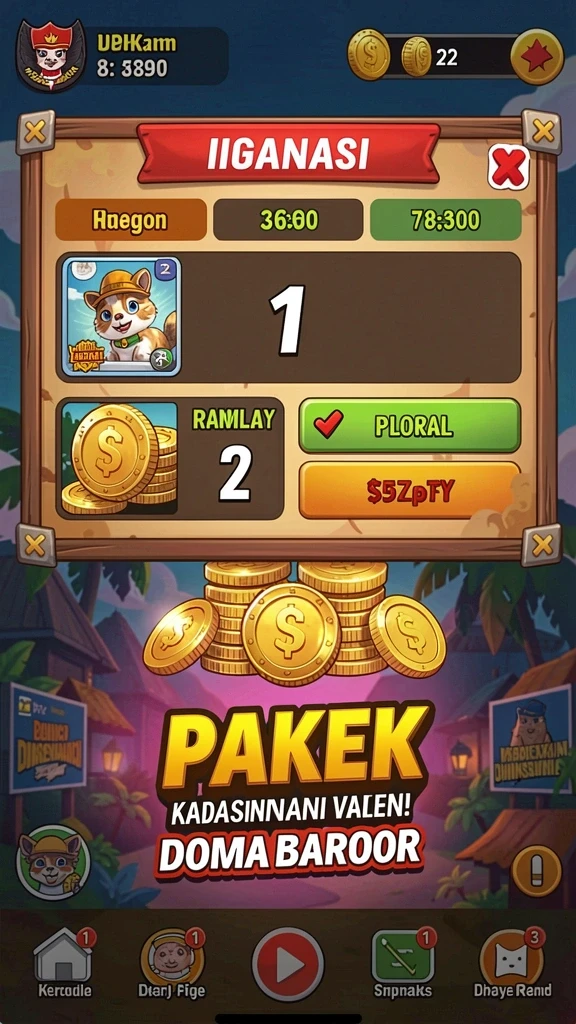 mvp789 - Mode multiplayer yang memungkinkan permainan bersama teman.